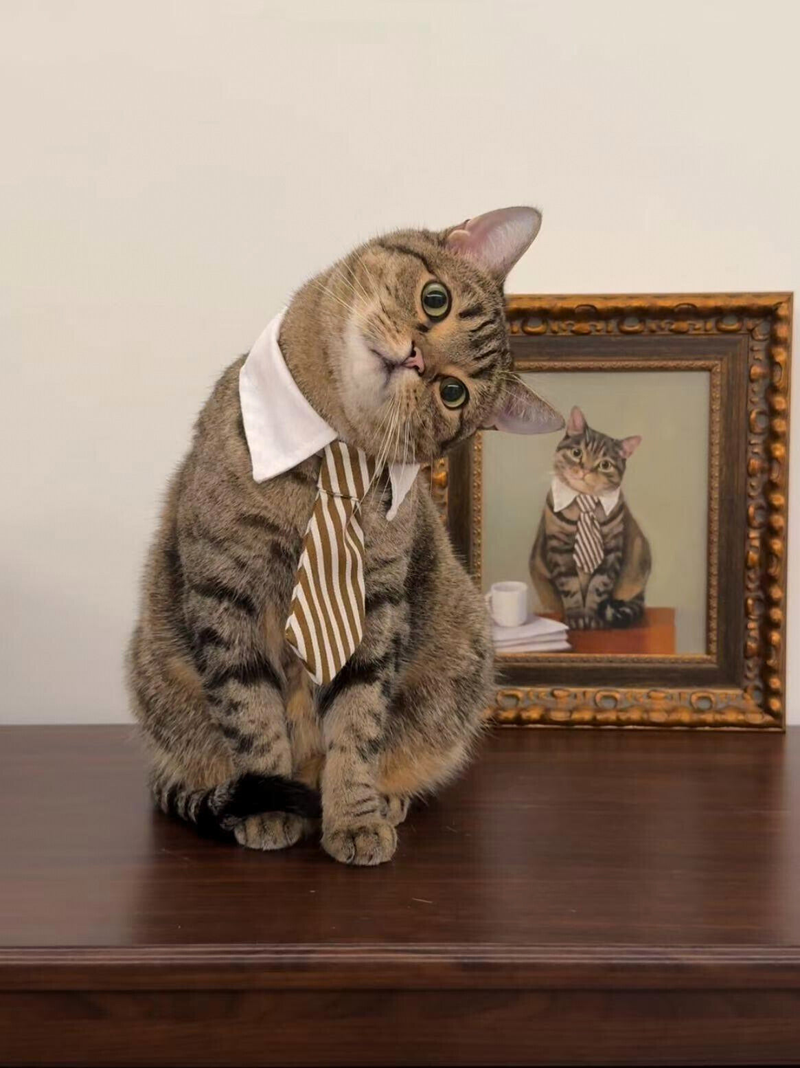 Custom 100% Hand-Painted Pet Portrait (Canvas/Wood)!