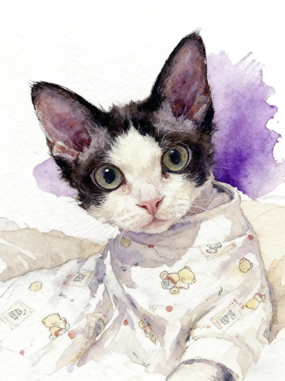 Turn Your Pet Photo into a Custom Portrait — Realistic or Abstract Style in Oil Painting, Watercolor, Colored Pencil & Cartoon