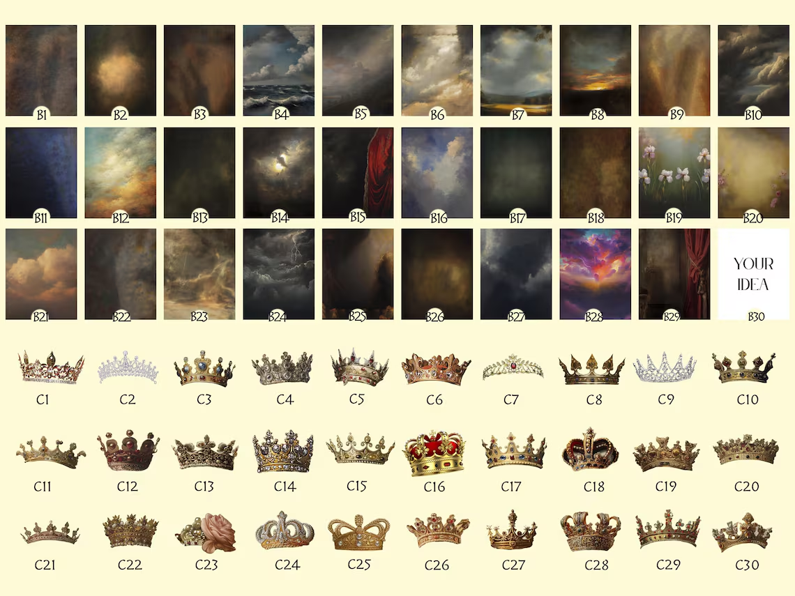 Custom Pet Portrait Painting Canvas, Renaissance Cat Portrait from Photo, Royal Pet King Portrait Painting Digital Art, Christmas Gift