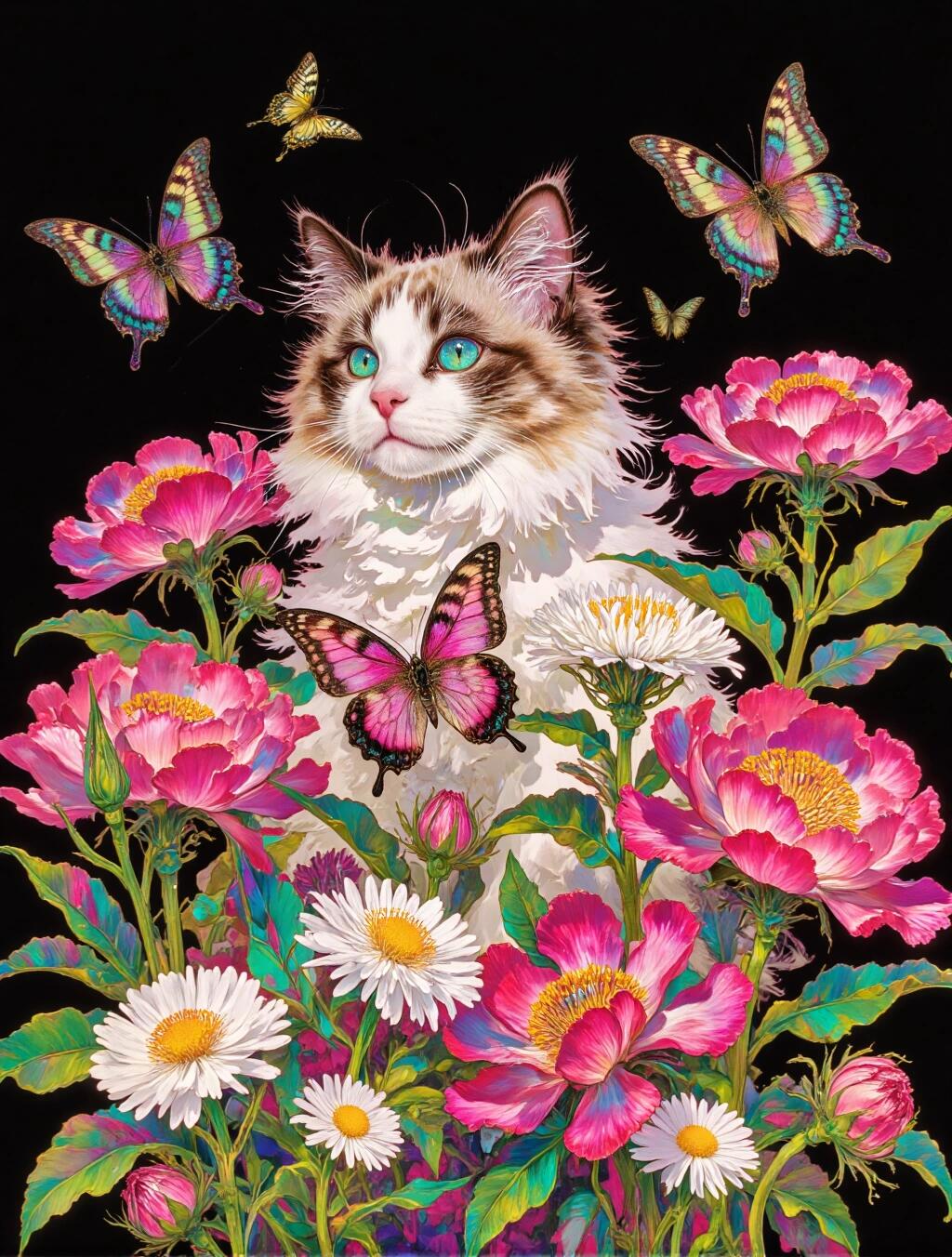 Turn Your Pet Photo into a Custom Portrait — Realistic or Abstract Style in Oil Painting, Watercolor, Colored Pencil & Cartoon