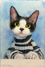 Turn Your Pet Photo into a Custom Portrait — Realistic or Abstract Style in Oil Painting, Watercolor, Colored Pencil & Cartoon